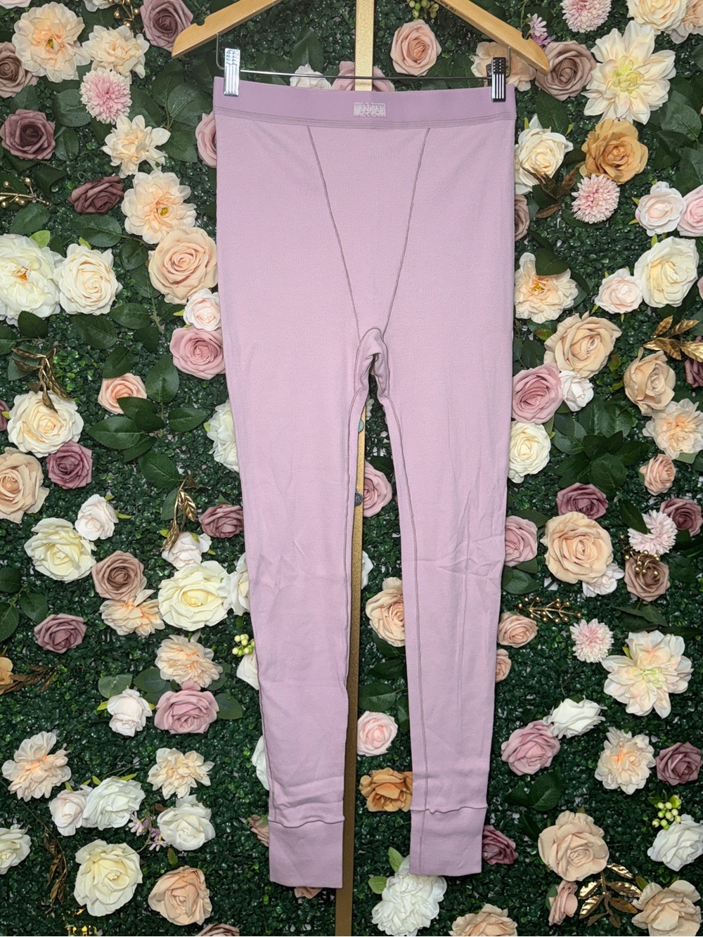 SKIMS Cotton Rib Leggings in Dusk NWT